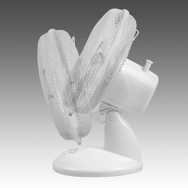 8713415385113 VT9-blanc table fan 22 cm with oscillating function