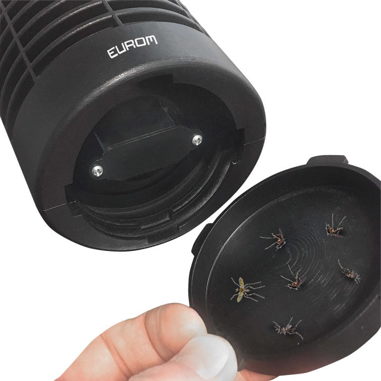 8713415212181 Fly Away 7-Oval elektrische insectendoder 7 Watt UV lamp 1000 Volt hoogspanningsrooster