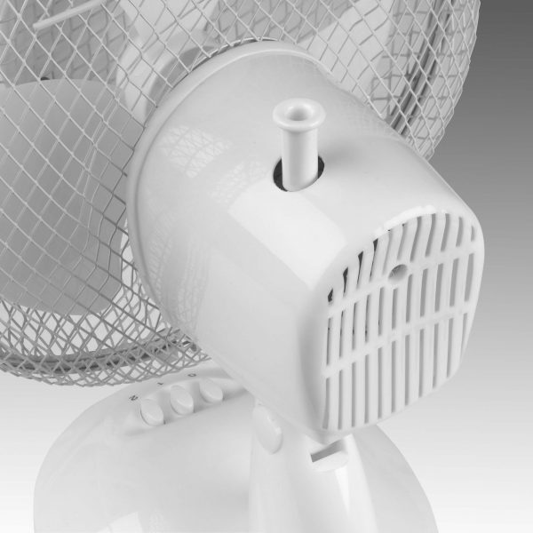 8713415385113 VT9-blanc table fan 22 cm with oscillating function