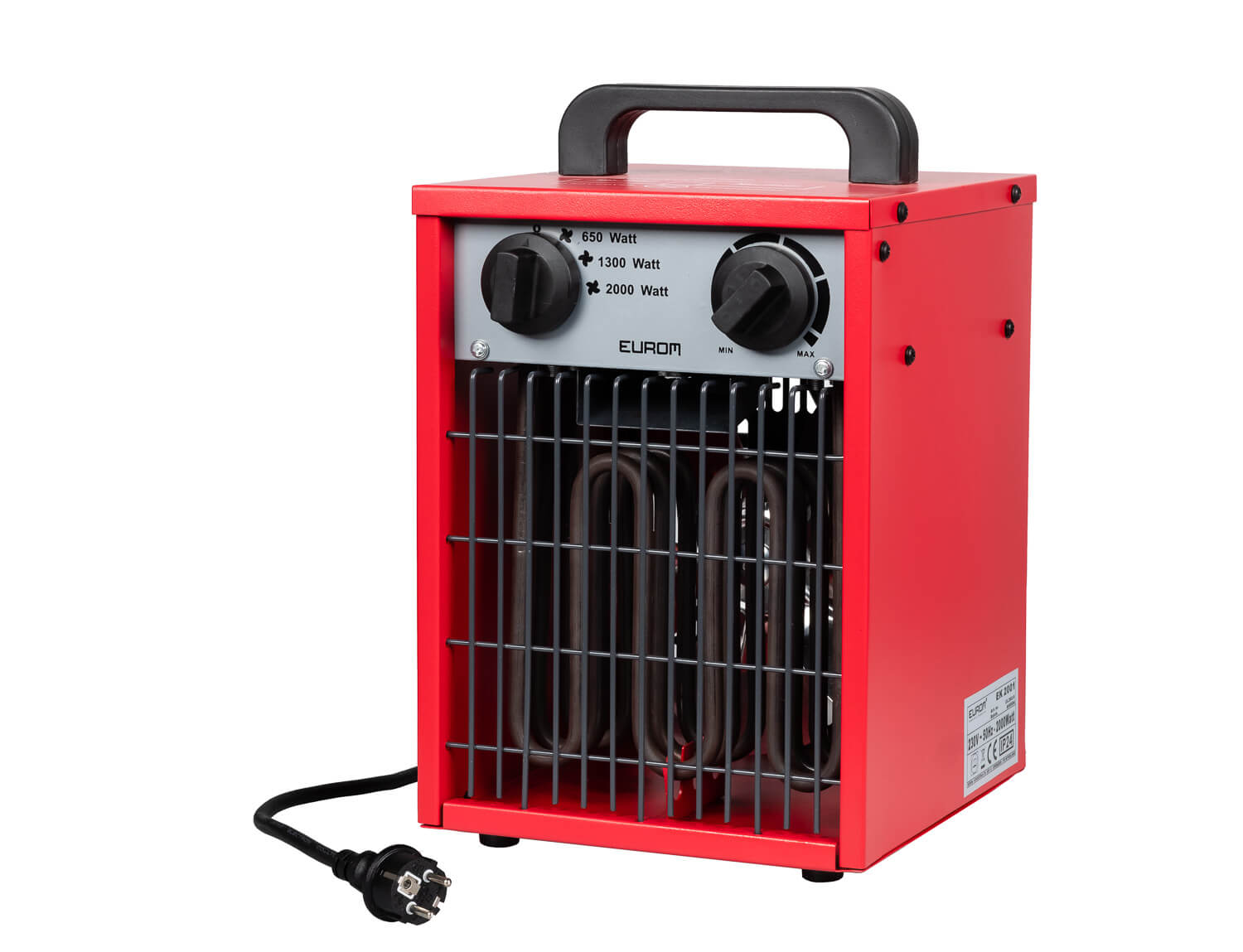 8713415332629 EK2001 electric fan heater industrial heating workshop heater 2000 Watt