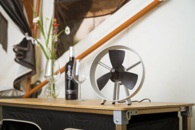 Safe-blade fan ventilator