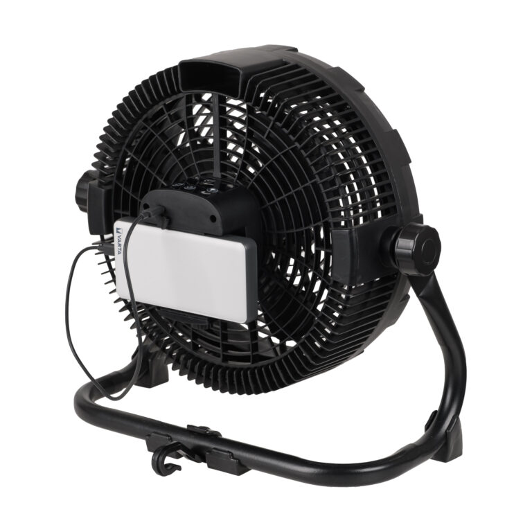 Eurom ventilator draadloos zwart