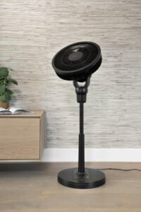 Eurom ventilator zwart telescopisch