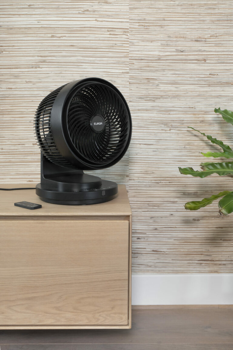 Ventilator tafelmodel Eurom zwart