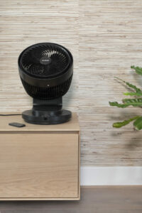 Ventilator tafelmodel zwart