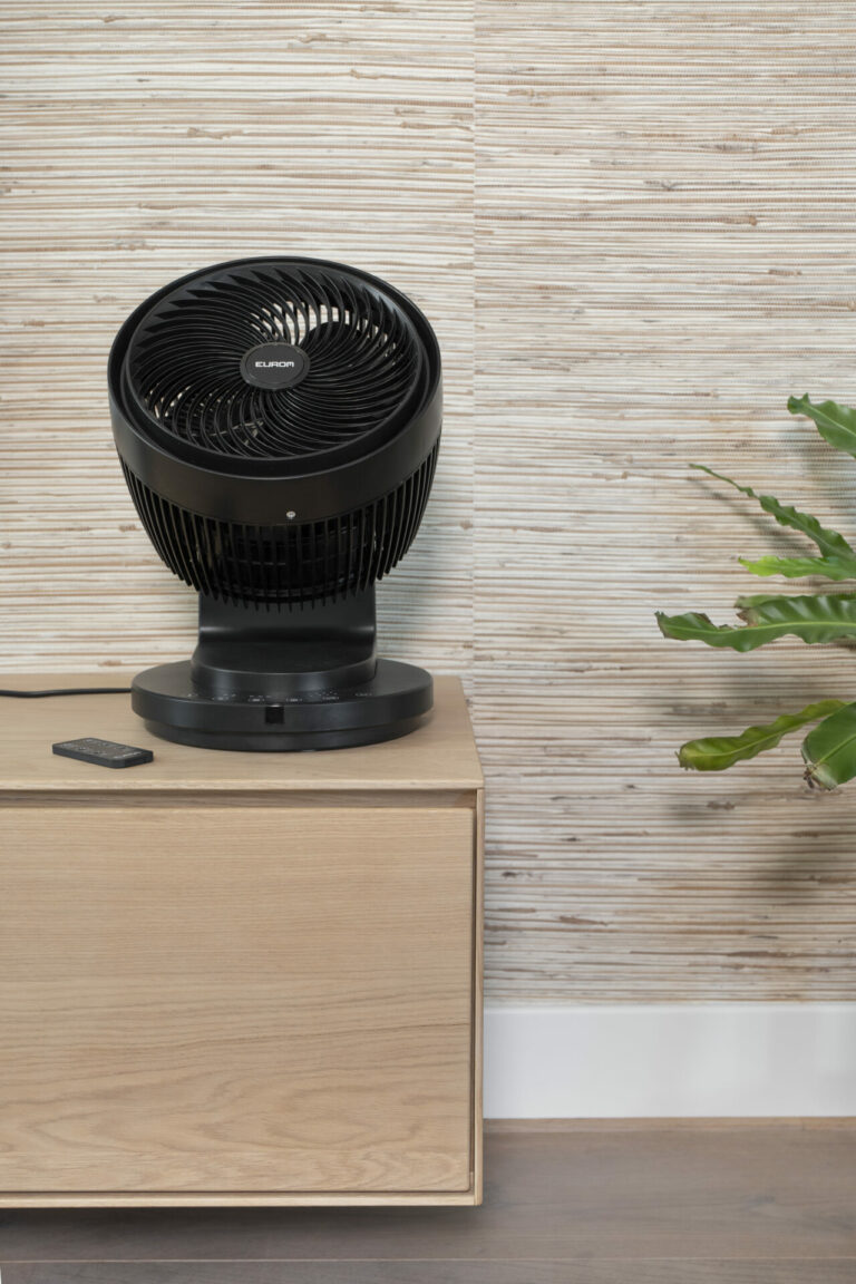 Ventilator tafelmodel zwart