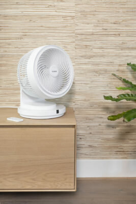 Ventilator tafelmodel wit
